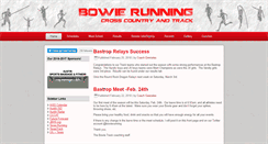 Desktop Screenshot of bowierunning.com